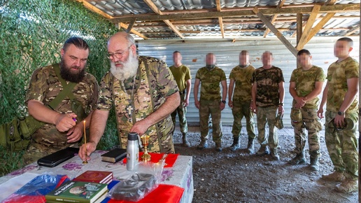 Представители Русской Православной Церкви посетили подразделения Росгвардии в зоне СВО