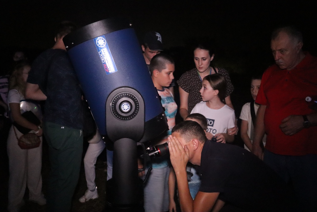 Наблюдения в телескоп Meade LX 90, 12", х. Красин, 2023 год.