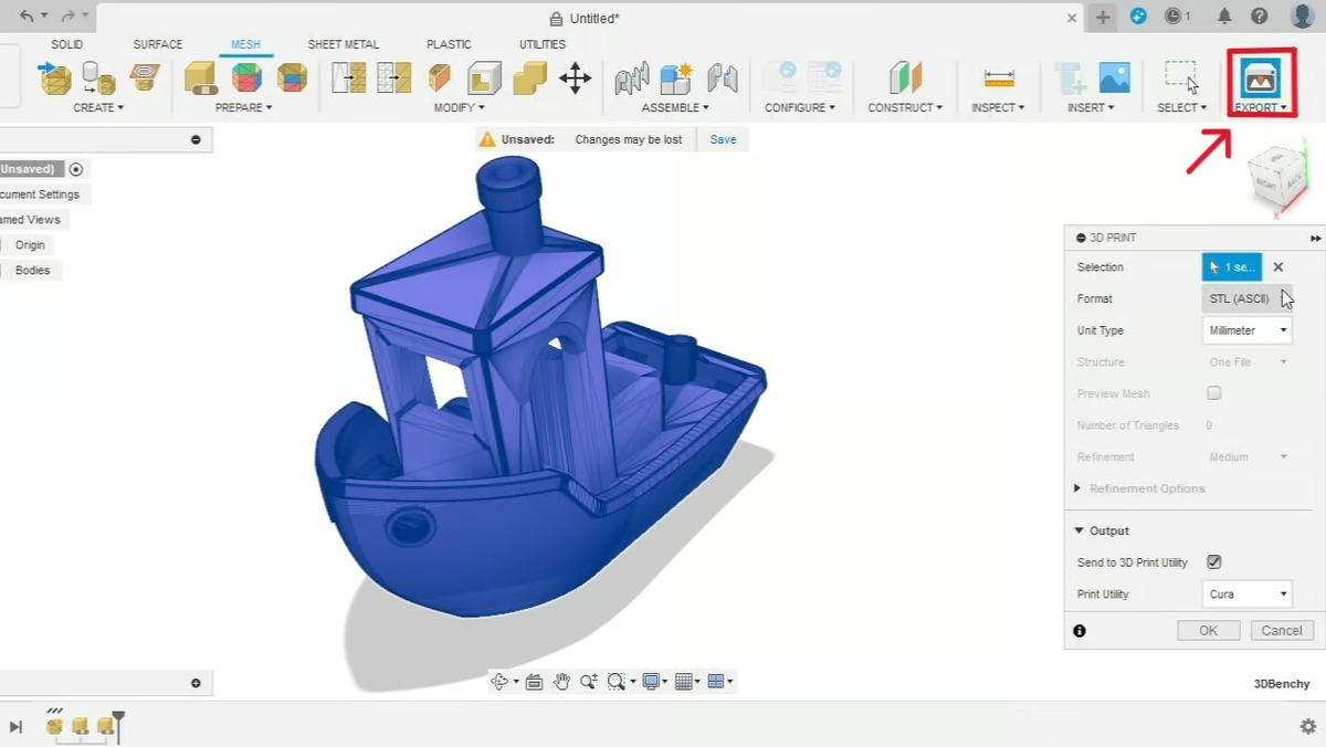 Файл stl для 3d печати