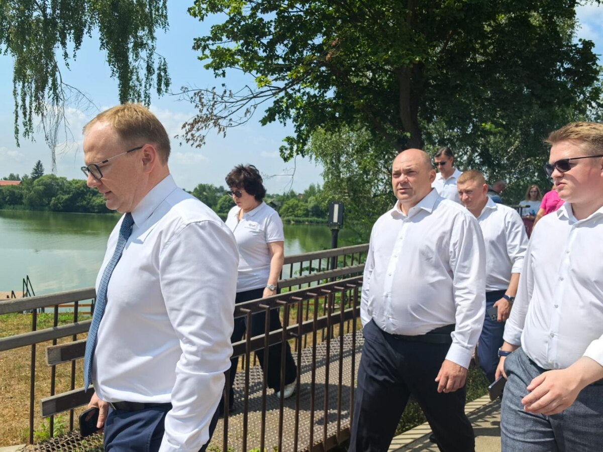    Алексей Смирнов посетил Железногорск с рабочим визитом