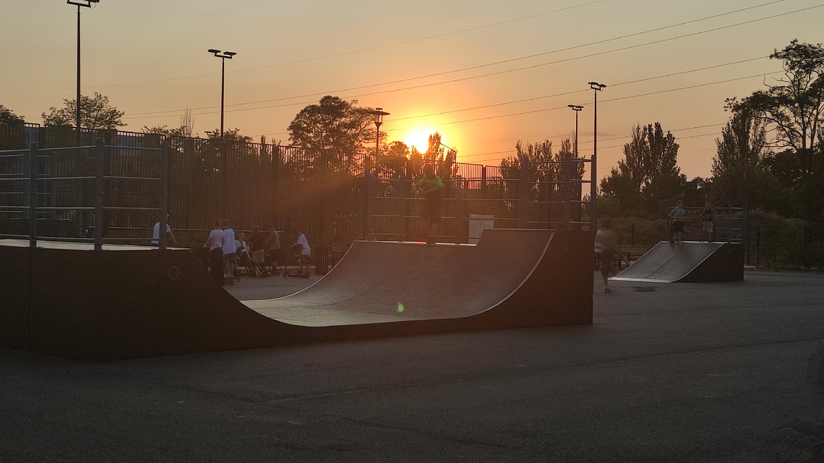 Скейт-зона в парке 300-летия г. Таганрога