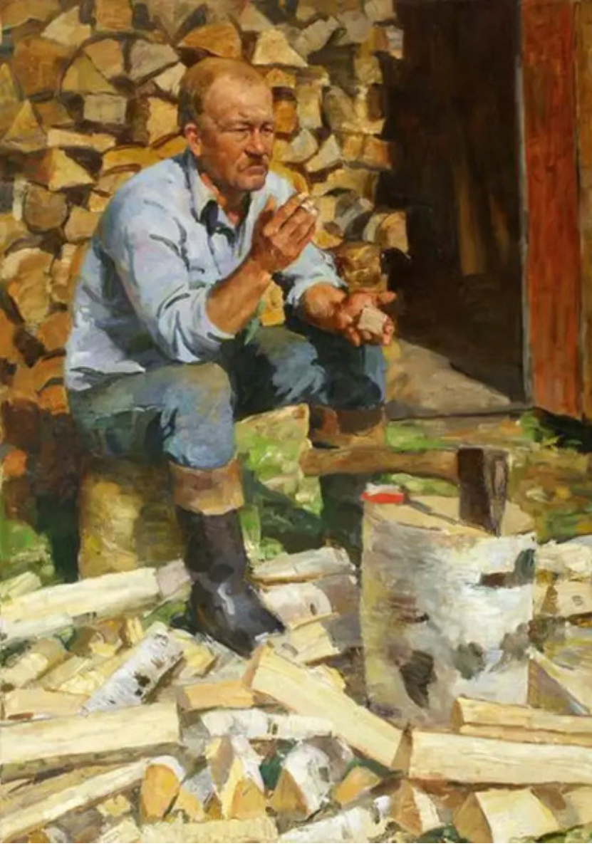 Художник Николай Соломин