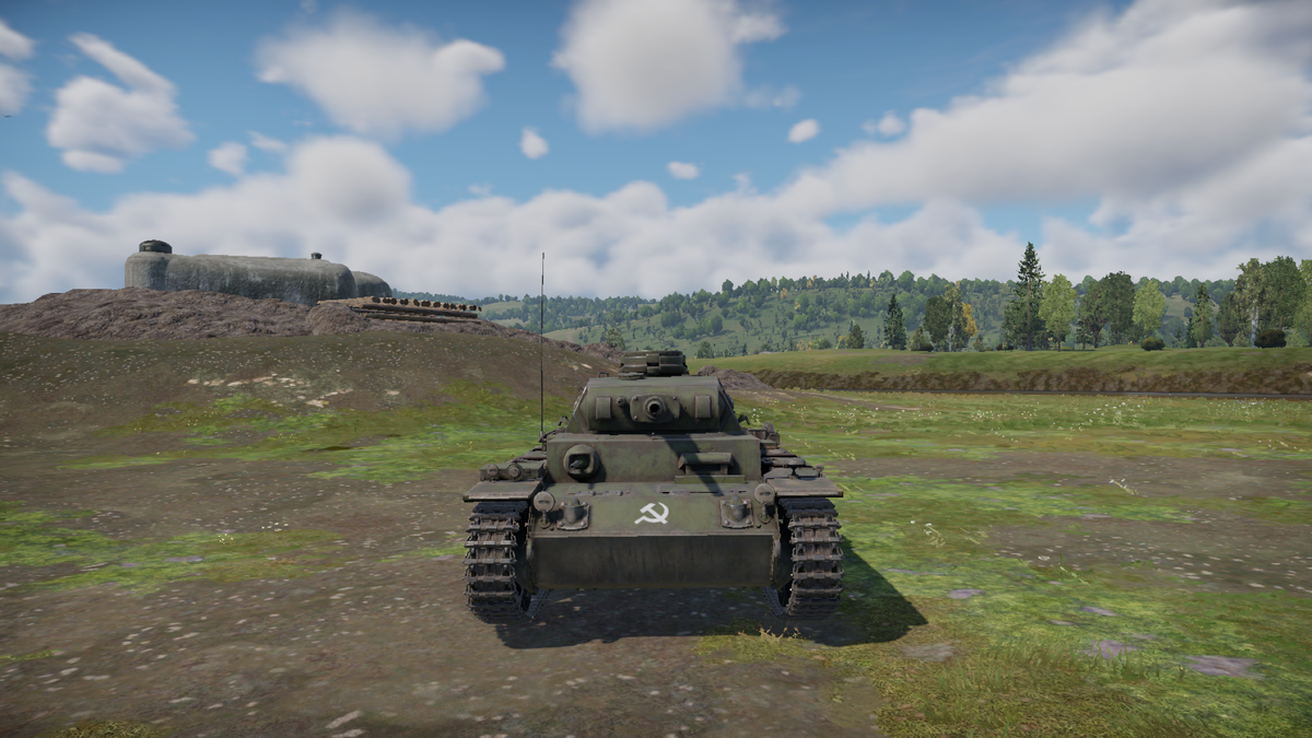 Лобовая проекция T-III