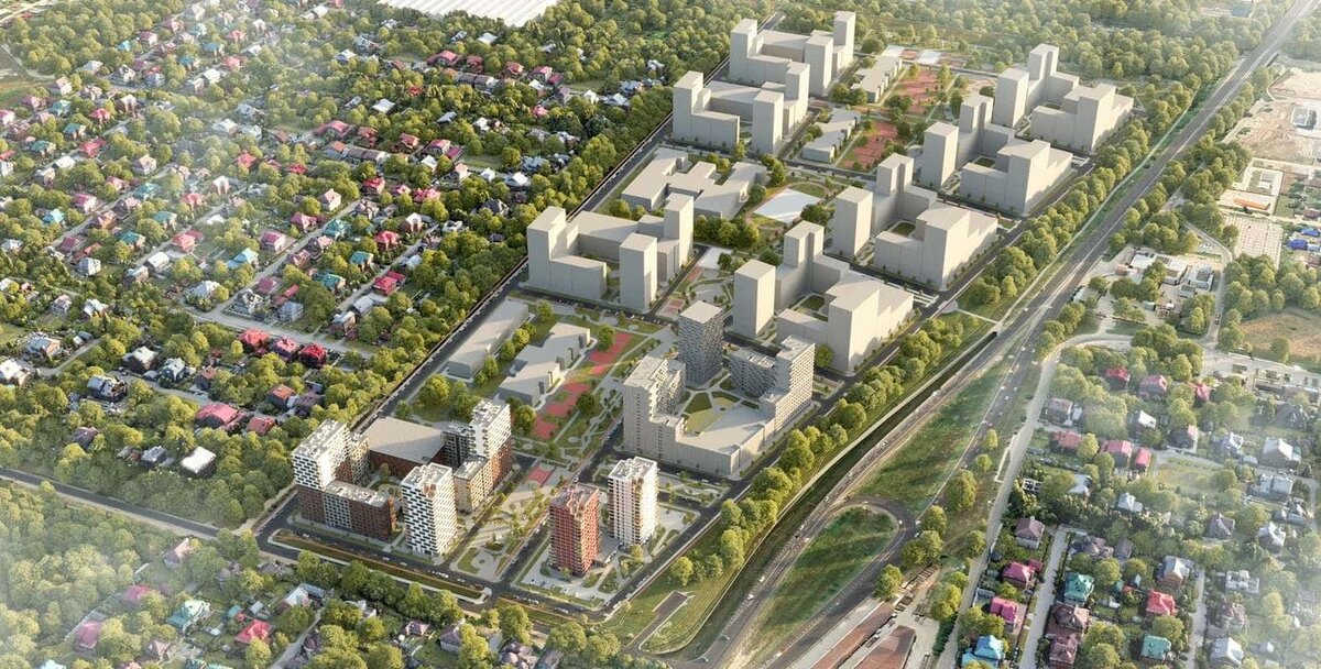 Проект и план застройки ЖК Город 360 в Краснодаре