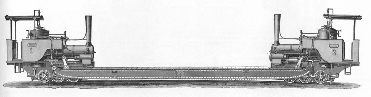 Картинка из свободных источников. Этот локомотив был построен в 1878 году  
