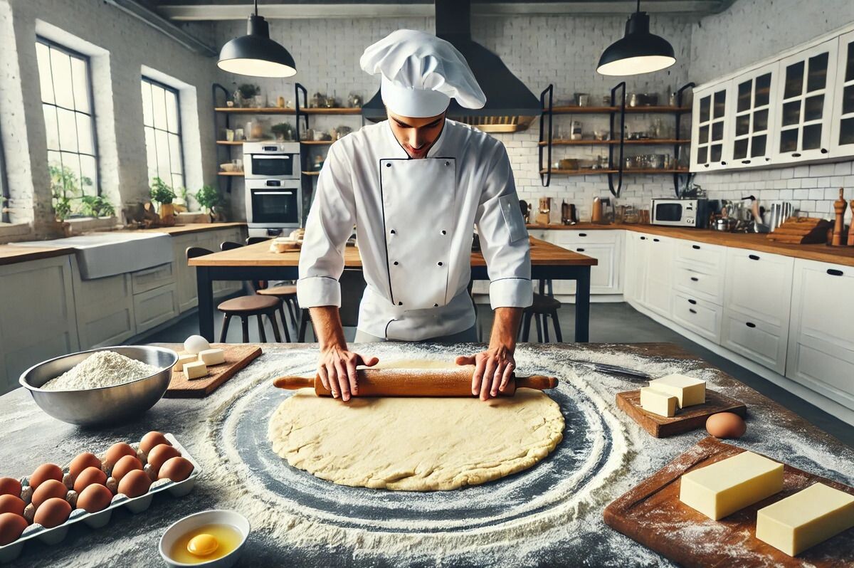 Чтобы добиться нужного результата, работать скалкой предстоит долго. Источник: нейросеть📷
