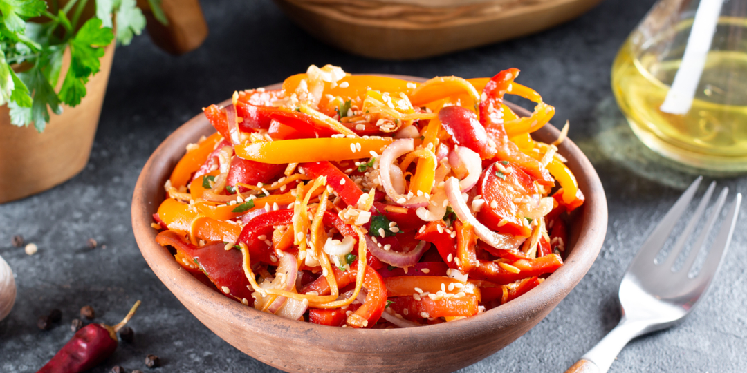 Болгарский перец по-корейски