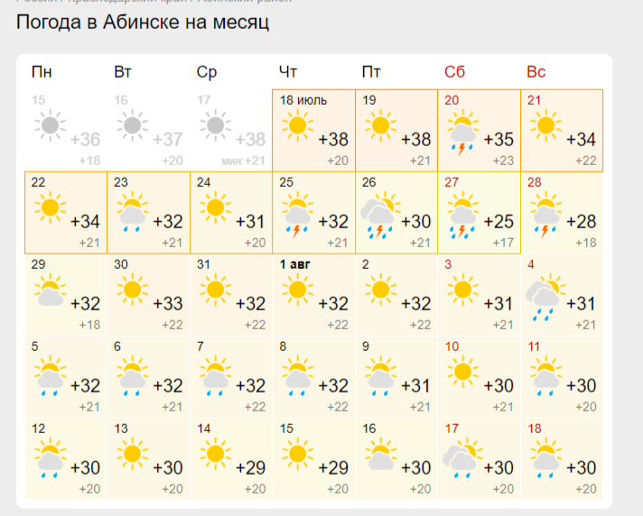 Со следующей недели вообще прохладно)))