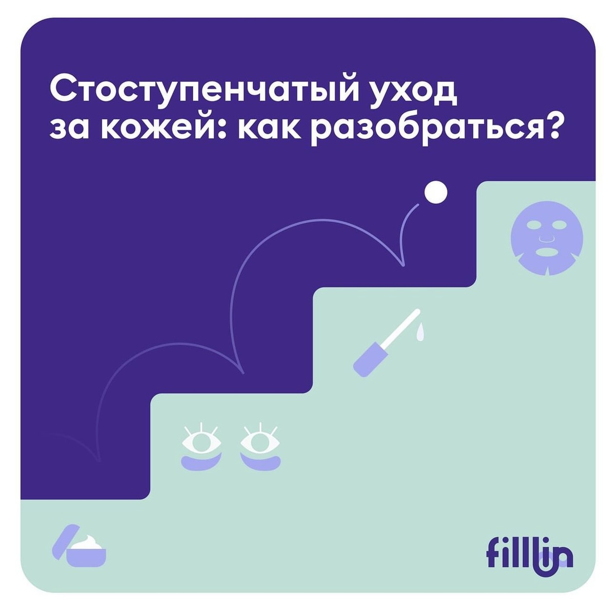 Многоступенчатый уход за кожей