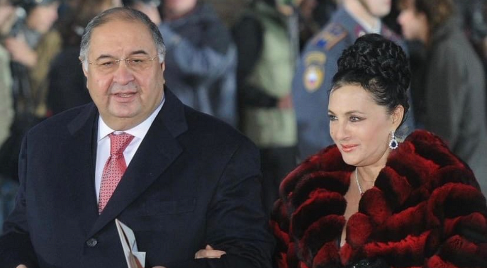 Алишер Усманов и Ирина Винер