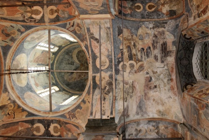 Фрески собора Спасо-Преображенского монастыря 