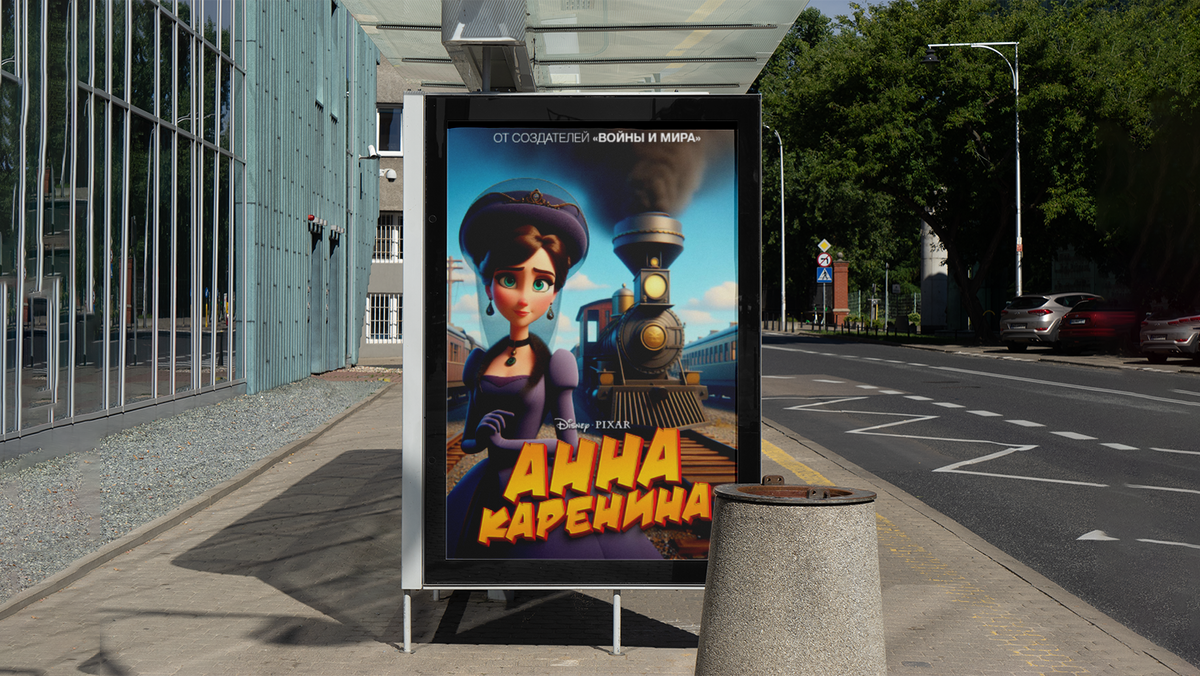 Постер "Анна Каренина" от Disney