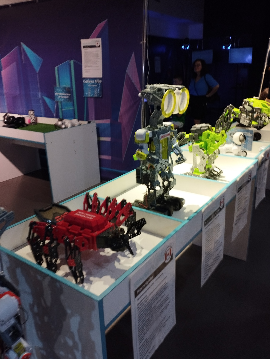 Они все двигаются. 