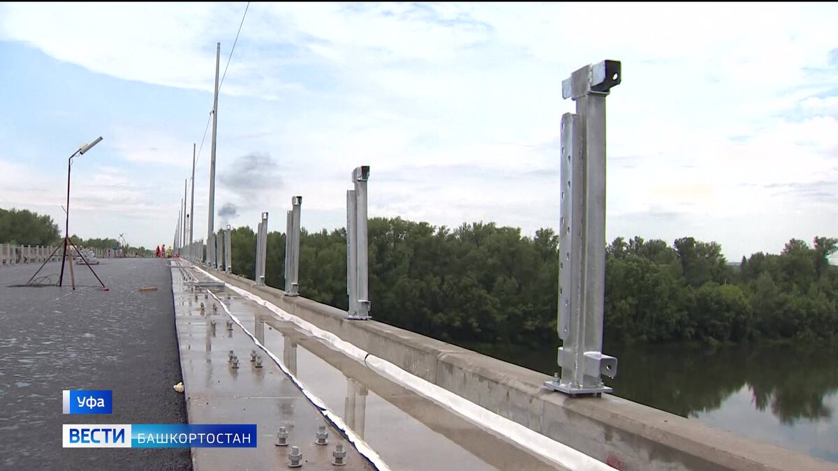   Строители рассказали подробности ремонтных работ на перекрытом мосту в уфимской Шакше
