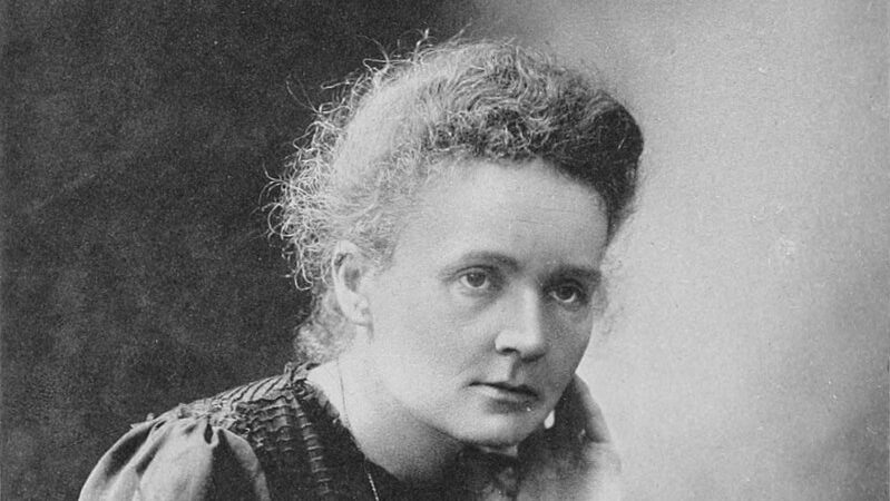 Мария Кюри, 1911 г. Фотография к присуждению Нобелевской премии по химии