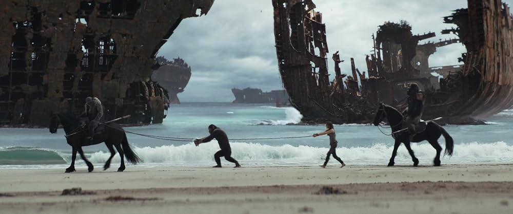 Кадр из фильма Kingdom of the Planet of the Apes. Режиссер: Уэс Болл. Оператор: Дьюла Падош. Производство: 20th Century Fox Film Corporation, Fox Studios Australia, Jason T. Reed Productions, Oddball Entertainment