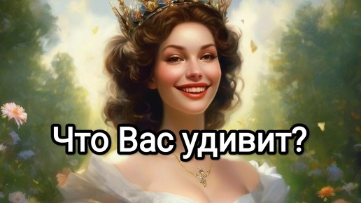 Что Вас удивит в ближайшее время?