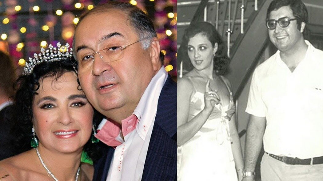 Алишер Усманов и Ирина Винер