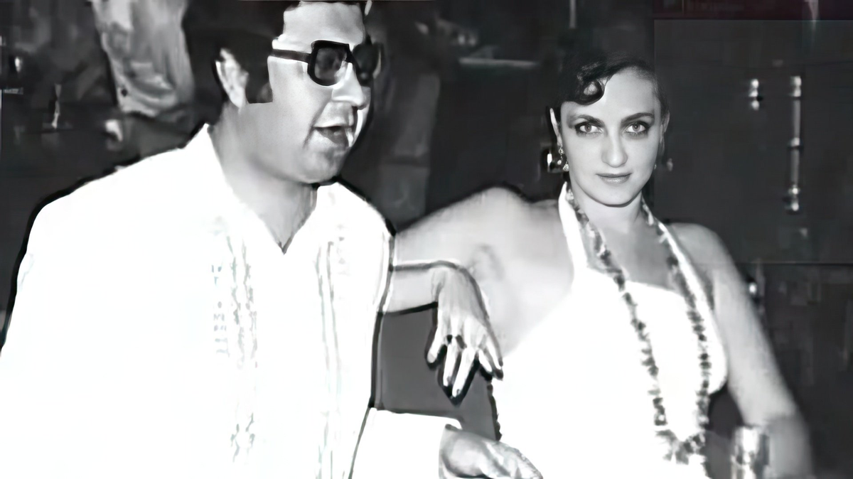 Алишер и Ирина в молодости