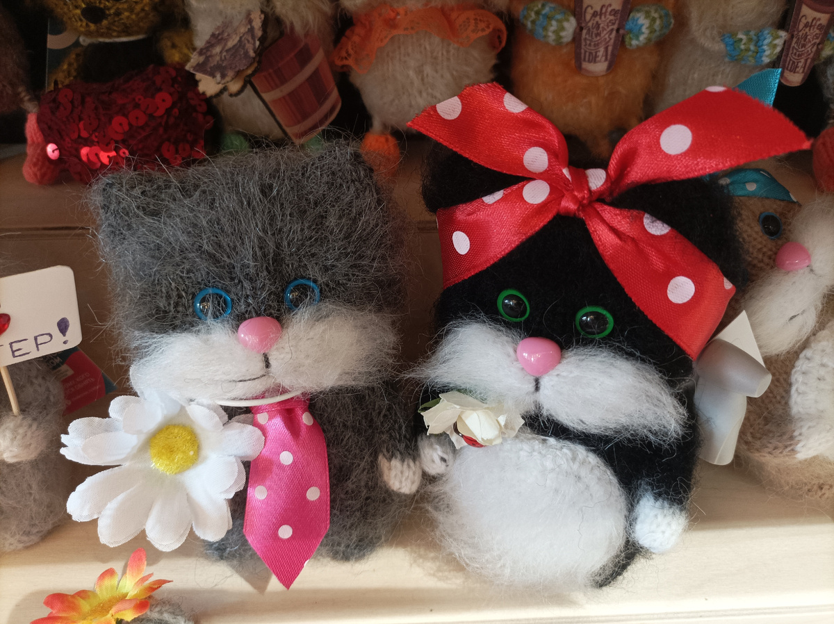 Чудесные игрушки из магазина котиков в Петербурге 