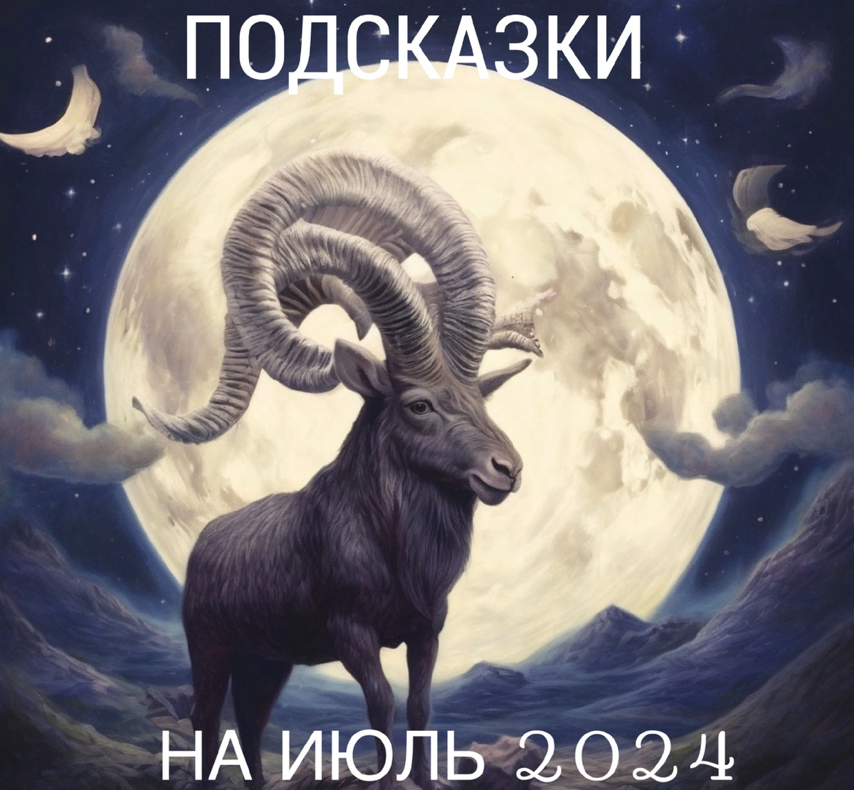 🌕 Полнолуние в Козероге ♑️