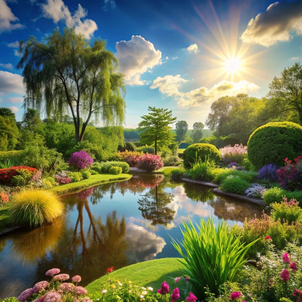 В каждом из нас, как в саду, есть место и солнечным лучам, и тихим теням