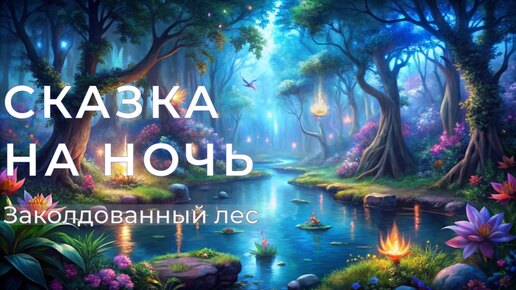 Сказка на ночь от бессонницы. Заколдованный лес.