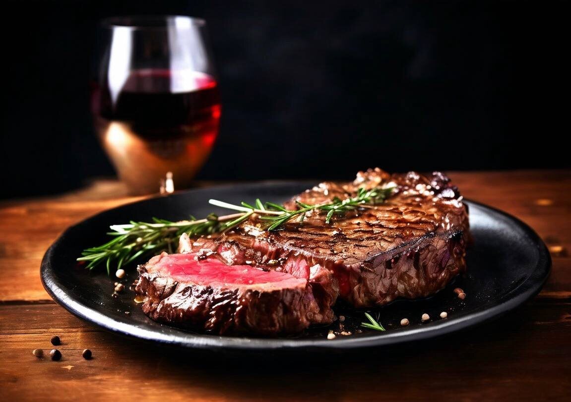 Рибай (Ribeye) — мякоть из области между ребрами. Известен своей мраморностью и богатым вкусом.                                                                                                                                  Филе-миньон (Filet mignon) — самый нежный и дорогой кусок, вырезанный из поясничной части. Он имеет низкое содержание жира и очень мягкую текстуру.