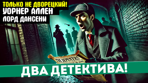 ДВА УВЛЕКАТЕЛЬНЫХ ДЕТЕКТИВА! Уорнер Аллен и Лорд Дансени | ТОЛЬКО НЕ ДВОРЕЦКИЙ | Аудиокнига (Рассказ)