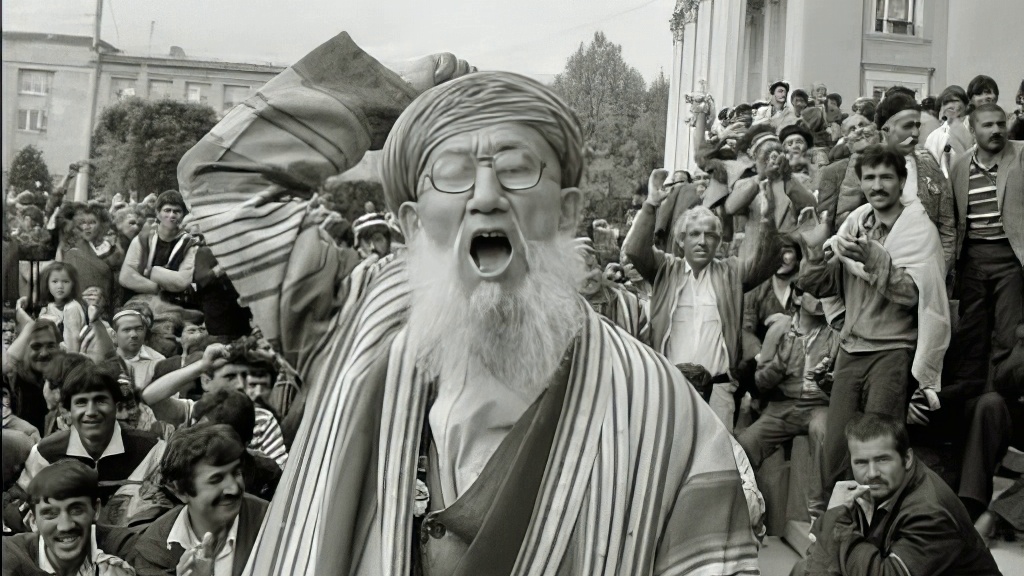 Митинг в Душанбе, 1991 год/ © РИА Новости