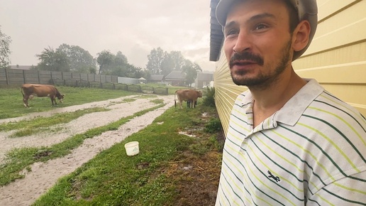 Нас затопило. Все в воде. Что с этим делать? Ремонт в прихожей. Жизнь простых людей в деревне.