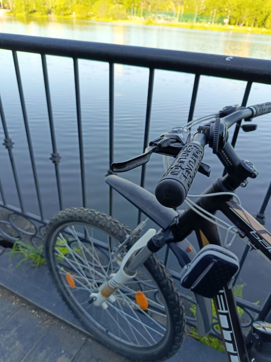 На фото велосипед автора, автор остался за кадром