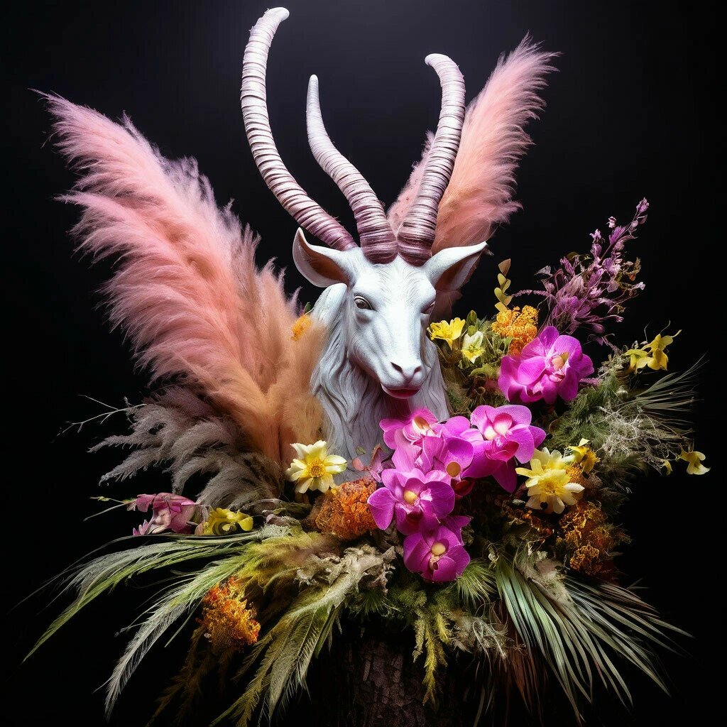  Зодиакальный знак Козерог .Фото канала Таро Портал ( генерация ИИ)..