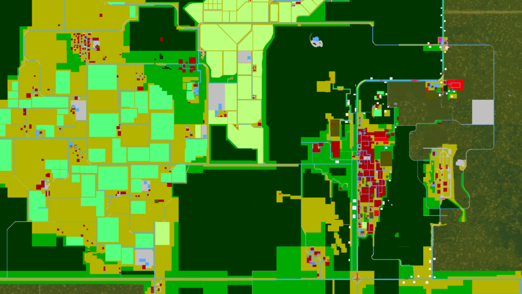 Зонирование в версии 41