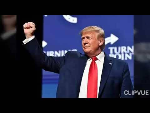 Победный жест Трампа.