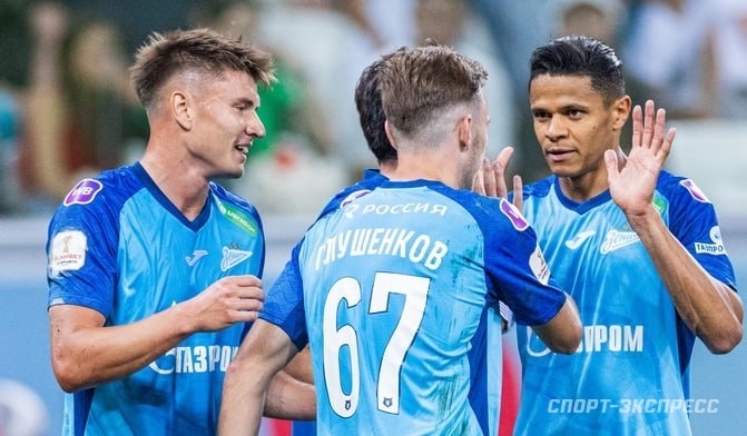    Игроки «Зенита». ФК «Зенит»