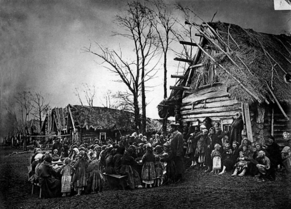 Крестьянское поселение конца XIX века