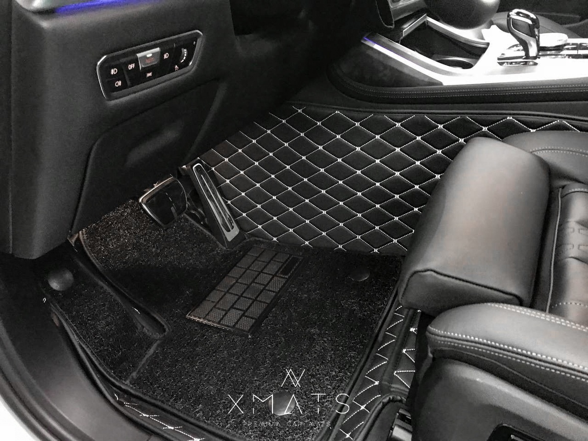 Коврики из экокожи в салон на BMW X7 (G07)