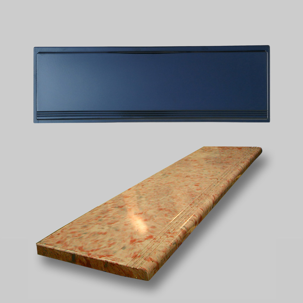 Из форм Систром можно изготавливать более 500 видов изделий, как с ровной глянцевой (облицовка ступени), 