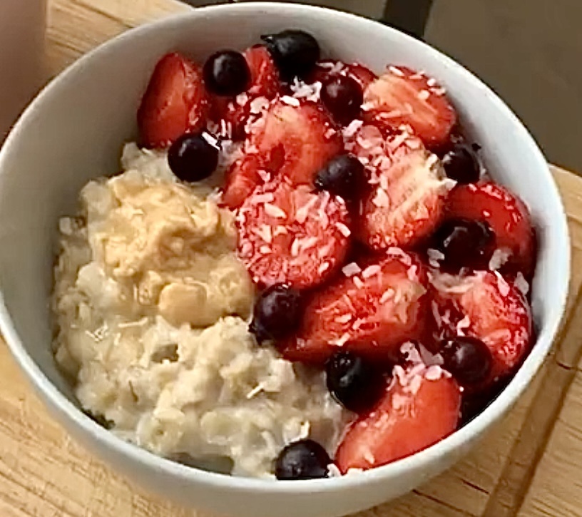 Фото автора. Мои 5 вариантов самых ходовых завтраков, от которых до обеда не хочется есть: делюсь, берите на заметку(ем и худею)