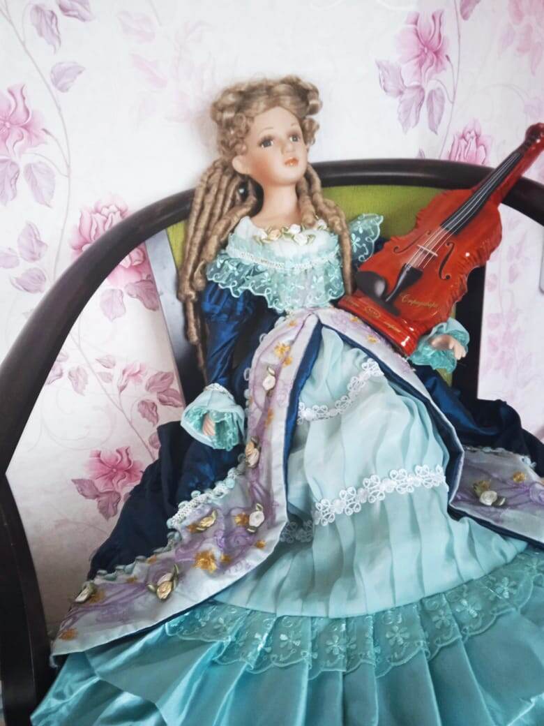 Фото куклы дочери автора канала