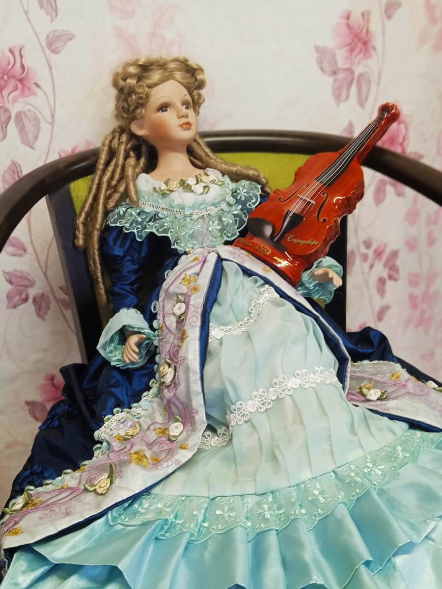 Фото куклы дочери автора канала