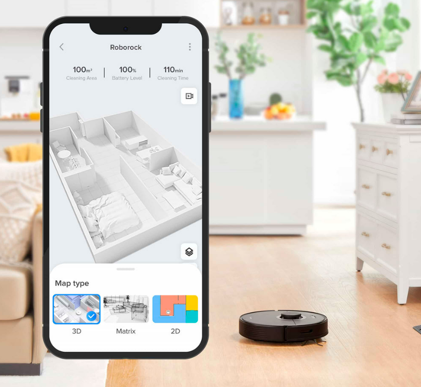 Roborock Q7 Max приложение