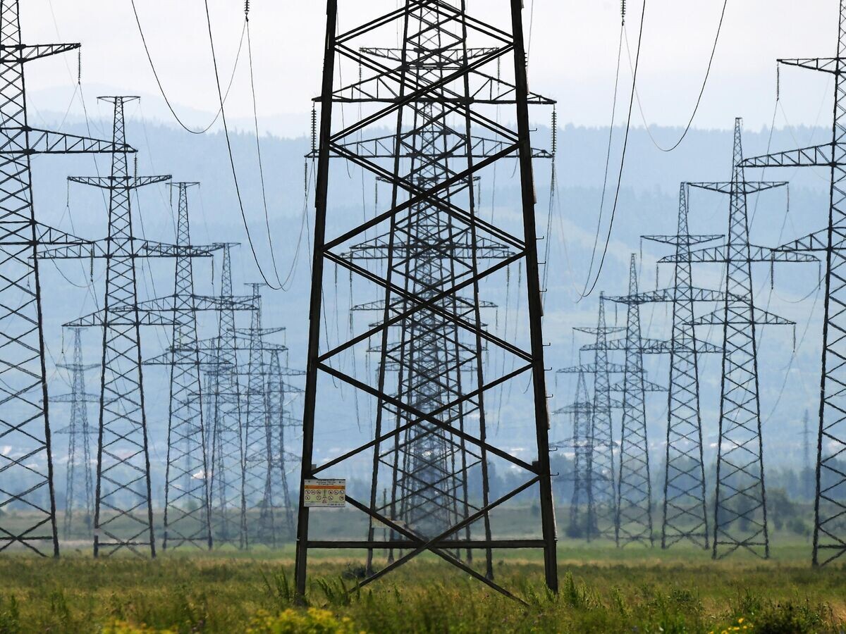    Высоковольтная ЛЭП© РИА Новости / Илья Наймушин