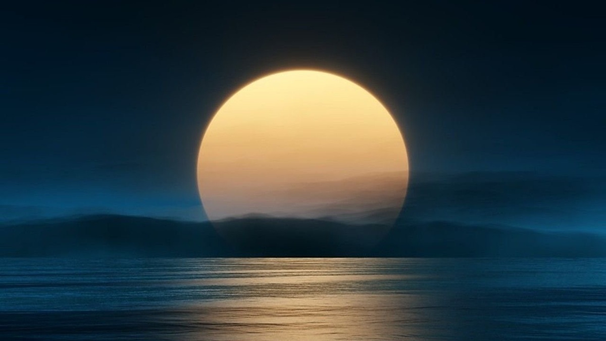 Полнолуние. Фото в свободном доступе.