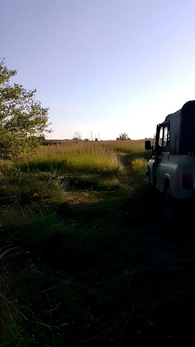 Вечер,закат. Пора начинать косить!