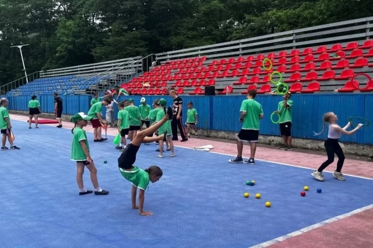    Цирк детям: мастер-классы для детский цирковых студий провели в Приморье