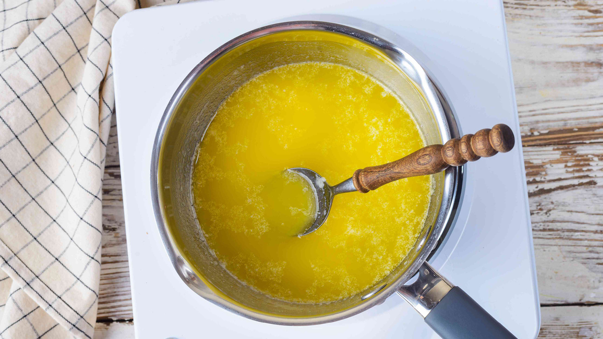 Как растопить масло