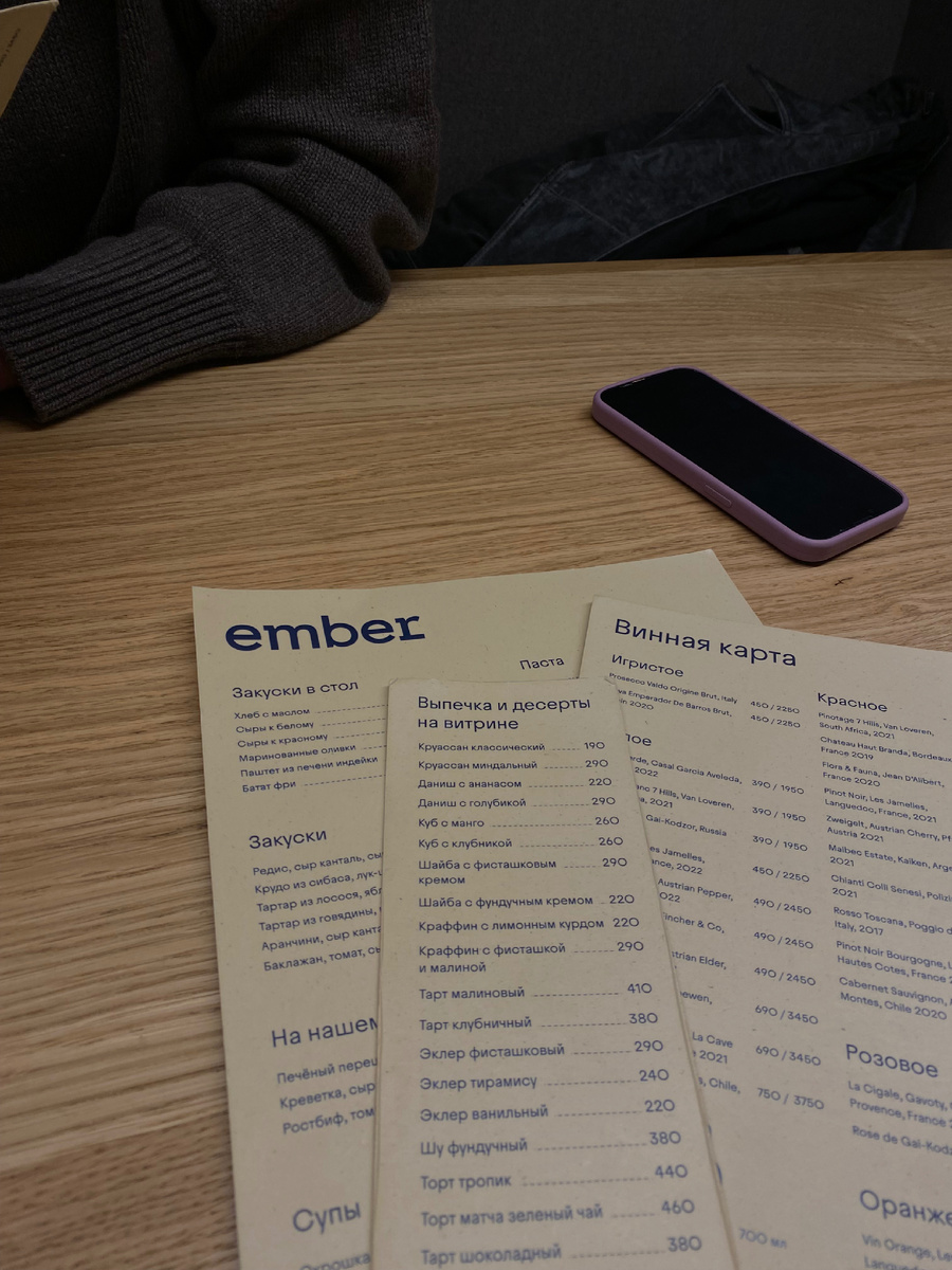 Ember наб космонавтов 5 меню