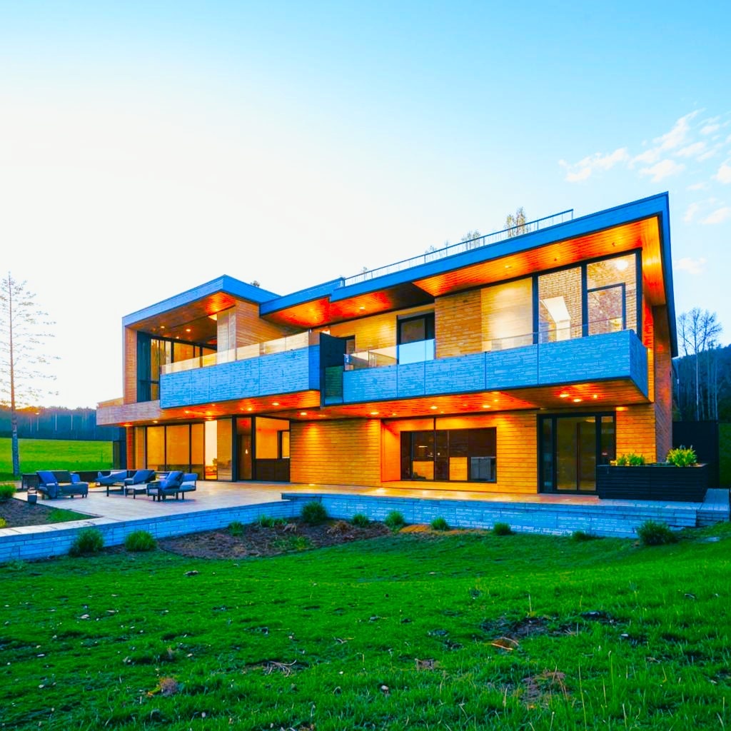 Строительство элитных загородных домов под ключ | Mozaiq.ru 